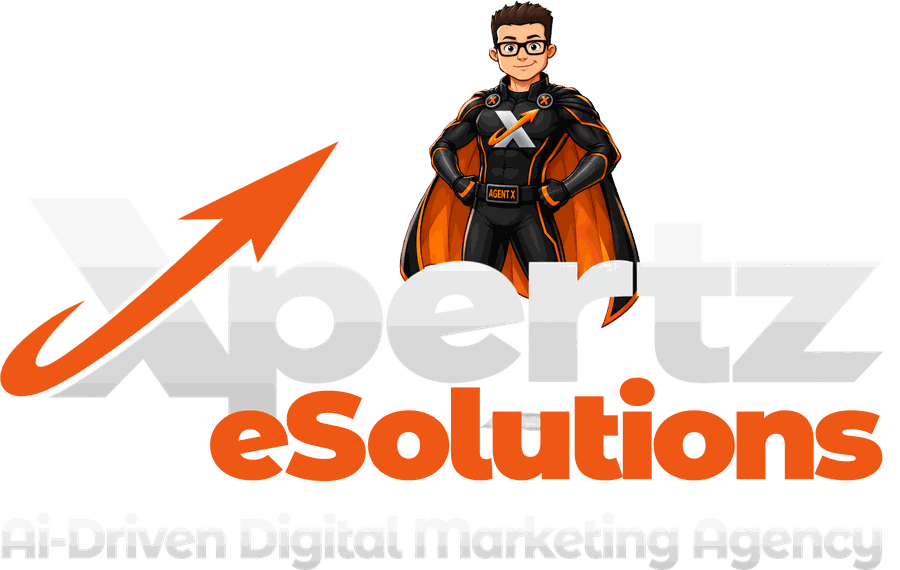 Agent X with the Xpertz eSolutions logo
